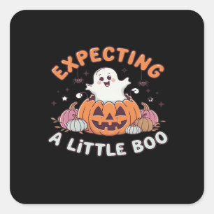 Sticker Carré Pour S'Attendre À Little Boo