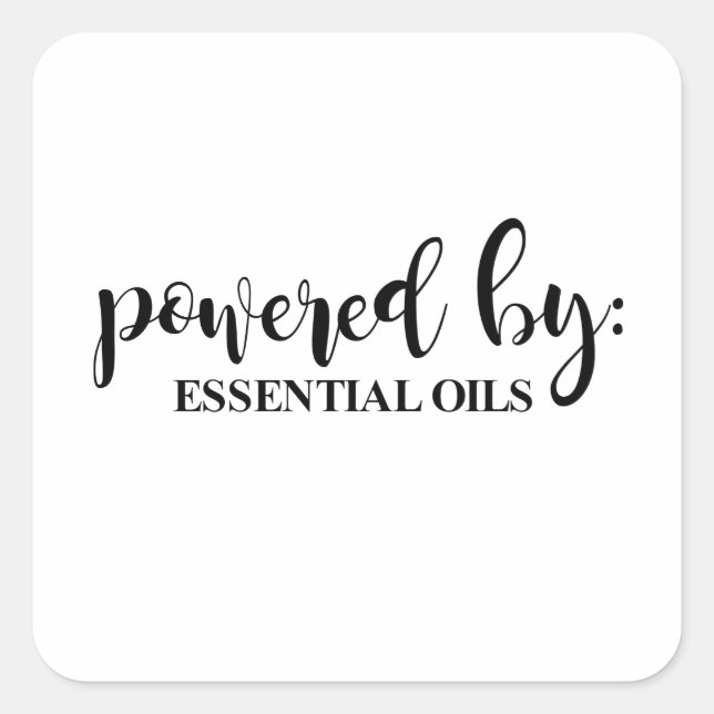 STICKER CARRÉ POWERED BY (Devant)