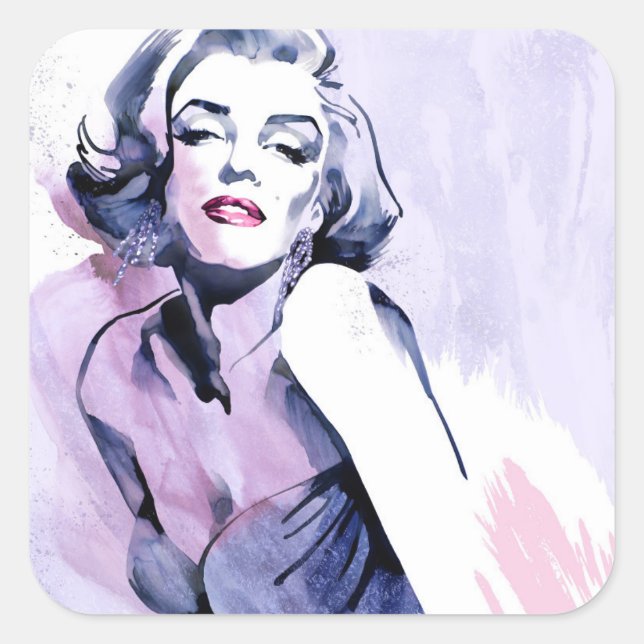 Sticker Carré Pretty (Devant)
