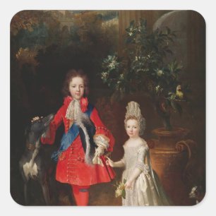 Sticker Carré Prince James Francis Edouard Stuart