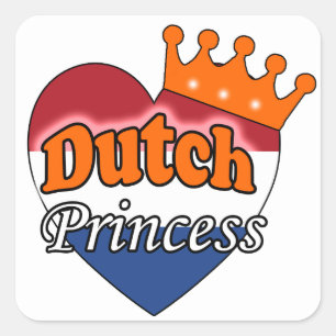 Sticker Carré Princesse hollandaise