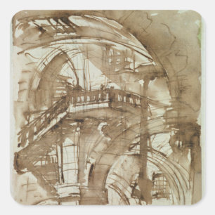 Sticker Carré Prison romaine, c.1744-5