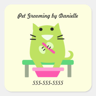 Sticker Carré Promotions pour animaux de compagnie