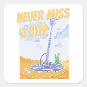 Sticker Carré Prospecting Miner