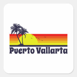 Sticker Carré Puerto Vallarta