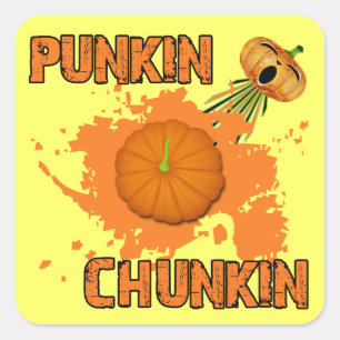 Sticker Carré Punkin Chunkin