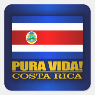 Sticker Carré Pura Vida
