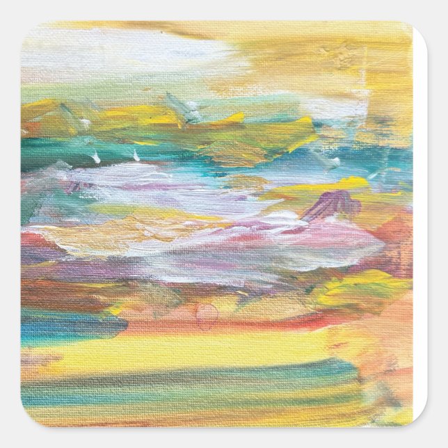 Sticker Carré Puzzle (Devant)