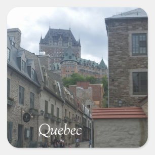 Sticker Carré Quartier historique de Québec