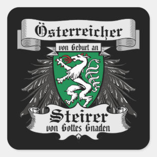 Sticker Carré Raifort de Dieu Gnaden Styrie