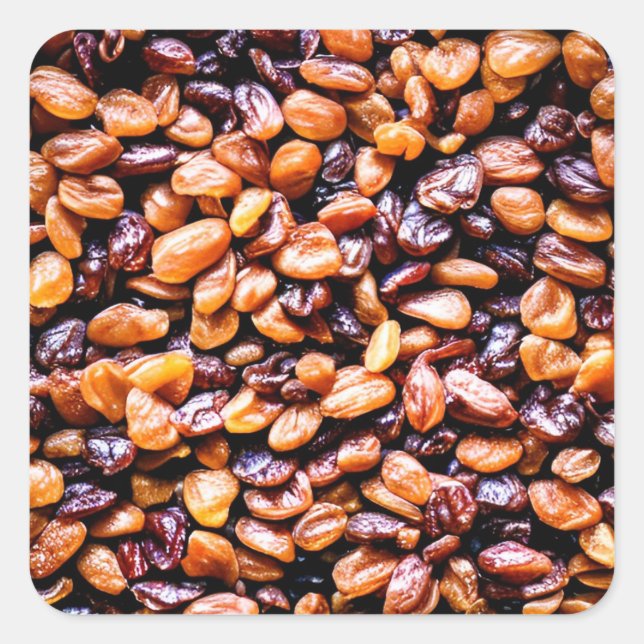 Sticker Carré Raisins (Devant)