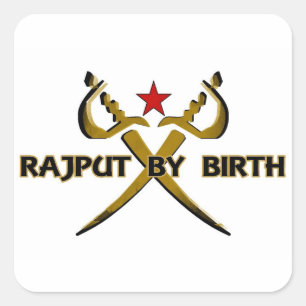 Sticker Carré Rajput par l'étoile rouge de naissance