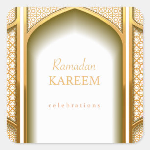 Sticker Carré Ramadan