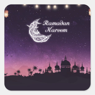 Sticker Carré Ramadan Kareem