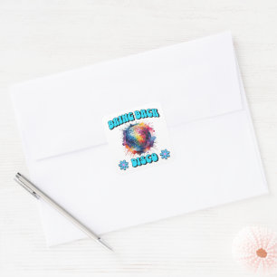 Sticker Carré Ramenez Disco