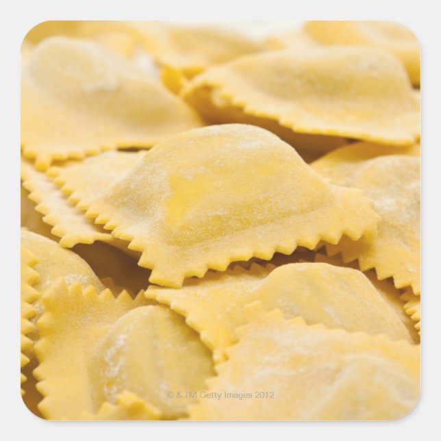 Sticker Carré ravioli (Devant)