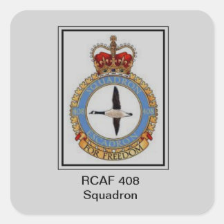 Sticker Carré rcaf 408