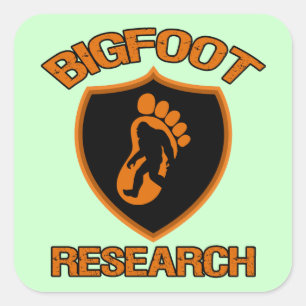 Sticker Carré Recherche Bigfoot