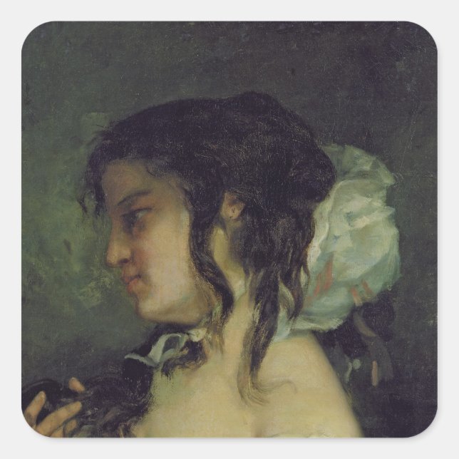 Sticker Carré Réflexion, c.1864-66 (Devant)