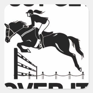 STICKER CARRÉ REGARDE-LE.