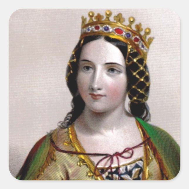 Sticker Carré Reine Anne Neville (Devant)