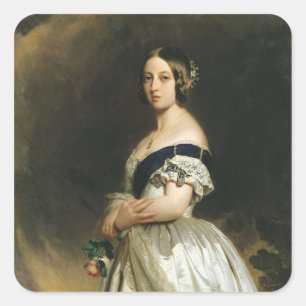 Sticker Carré Reine Victoria 1842