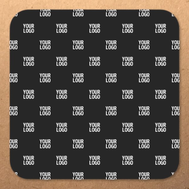 Sticker Carré Répétition d'image, de conception ou de logo d'ent (Créateur téléchargé)