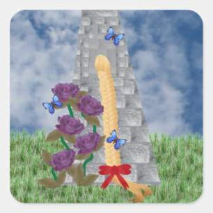Sticker Carré Repunzel Repunzel