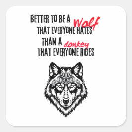 Sticker Carré Resilience, self-worth, and independence