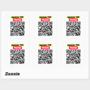 Sticker Carré Révéler la vérité