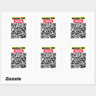 Sticker Carré Révéler la vérité