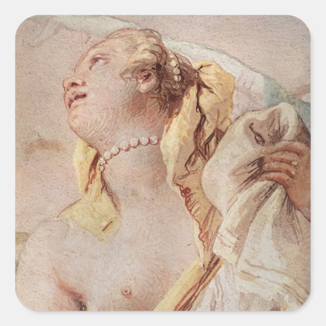 Sticker Carré Rinaldo Abandonner Armida (Devant)