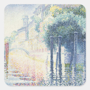 Sticker Carré Rio San Trovaso, Venise, 1903-4