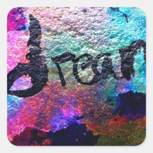 Sticker Carré rocher