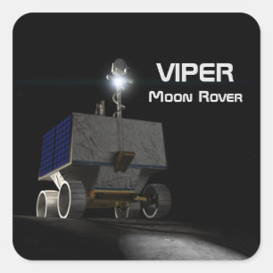 Sticker Carré Rover Lune VIPER