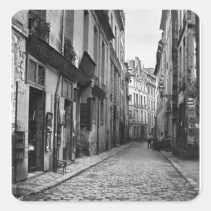 Sticker Carré Rue du Jardinet, de passage Hautefeuille,