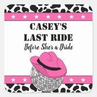 Sa dernière virée disco cowgirl enterrement de vie