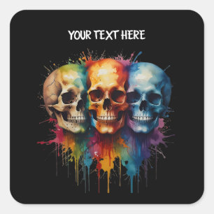 Sticker Carré Sac cadeau