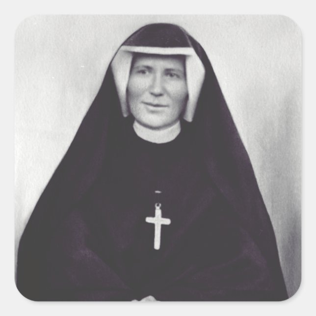 Sticker Carré Saint Faustina Kowalska (Devant)