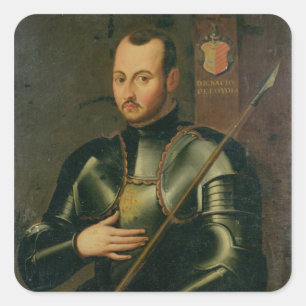 Sticker Carré Saint Ignatius de Loyola