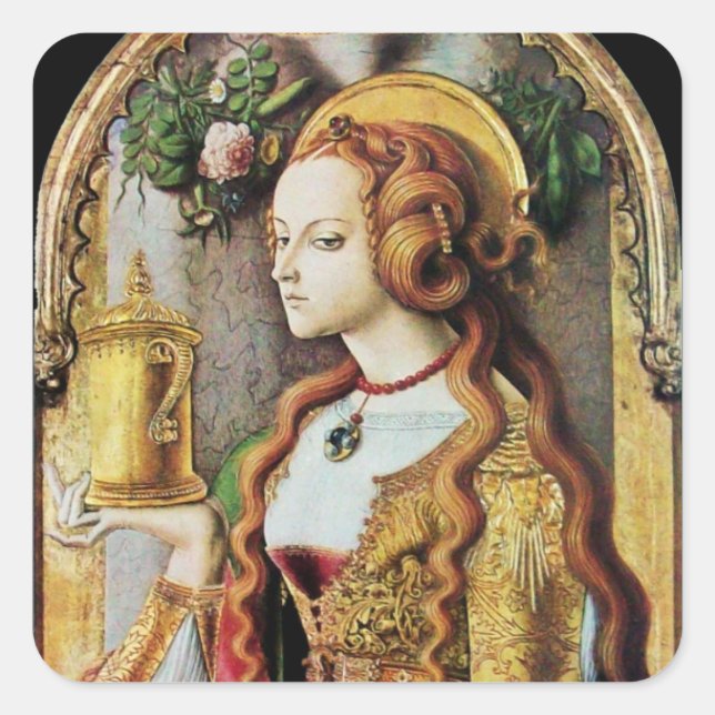 STICKER CARRÉ SAINT MARY MAGDALENE (Devant)