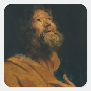 Sticker Carré Saint Pierre par Antoon van Dyck