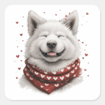 Saint-Valentin Samoyède Chien