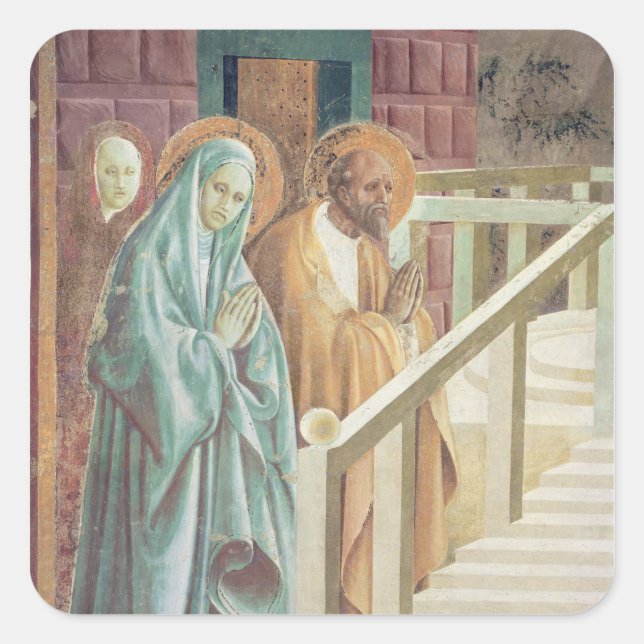 Sticker Carré Sainte Anne et Joachim à la présentation de (Devant)