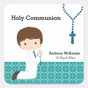Sticker Carré Sainte Communion