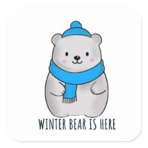 Saison des Fêtes Ours d'Hiver