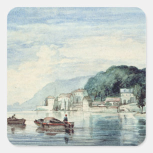 Sticker Carré Salcombe, Devonshire