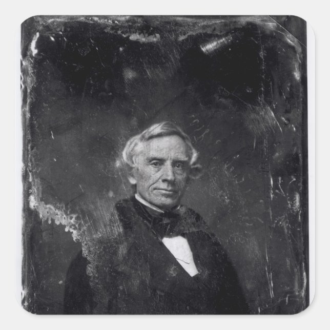 Sticker Carré Samuel Morse c.1844-60 (Devant)