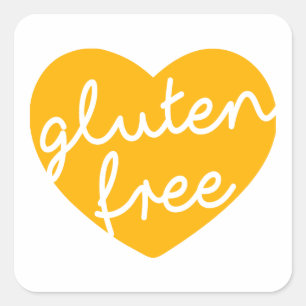 Sticker Carré Sans gluten