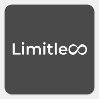 Sticker Carré Sans limite